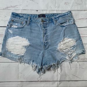 Abercrombie & Fitch Annie High Rise Shorts